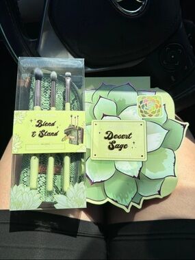 Profusion Cosmetics Desert Sage Palette & Blend Set in Light Green